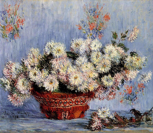 Chrysanthemums, 1878 | Claude Monet | CarlosR38 | Flickr